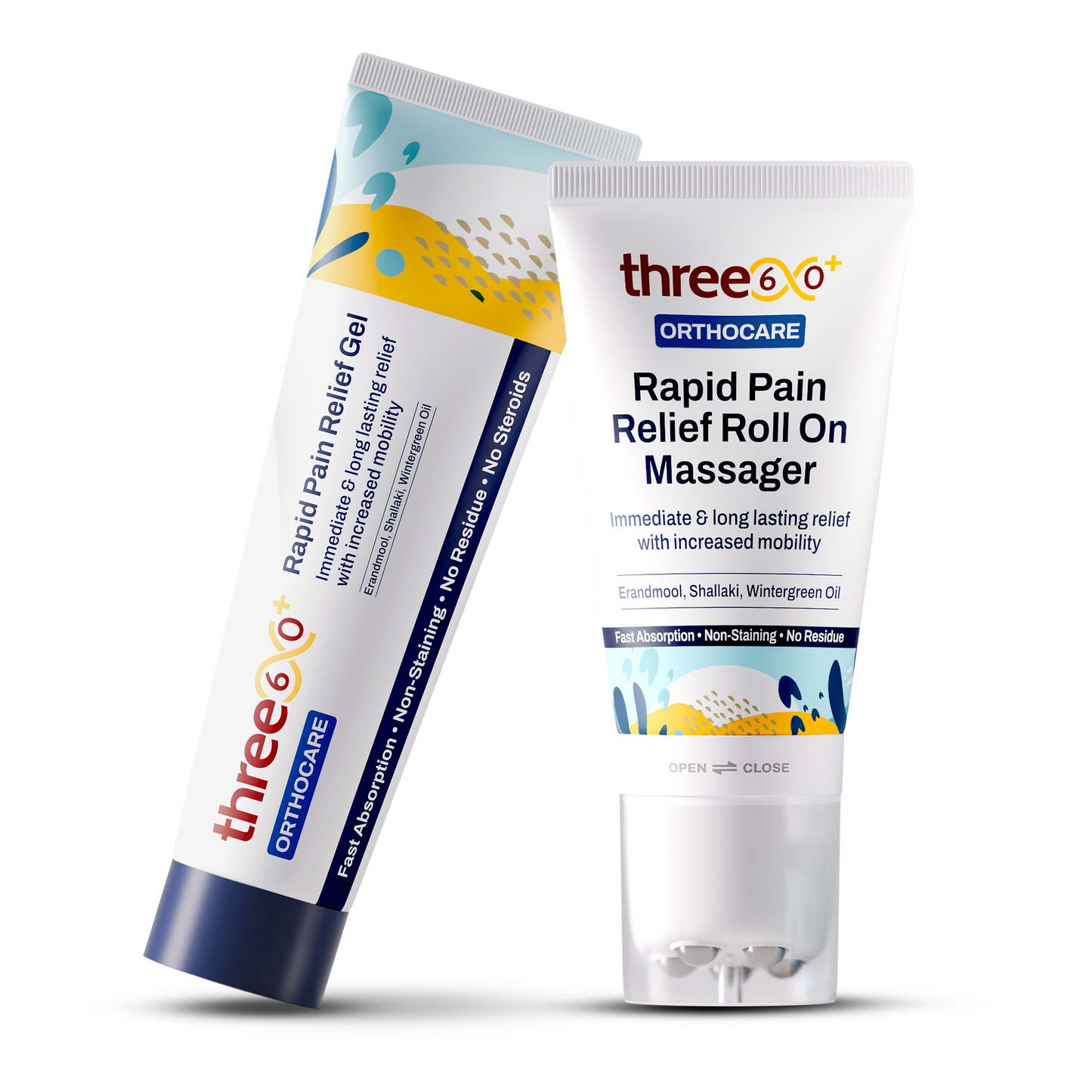 Rapid Pain Relief Combo (Gel+Massager)