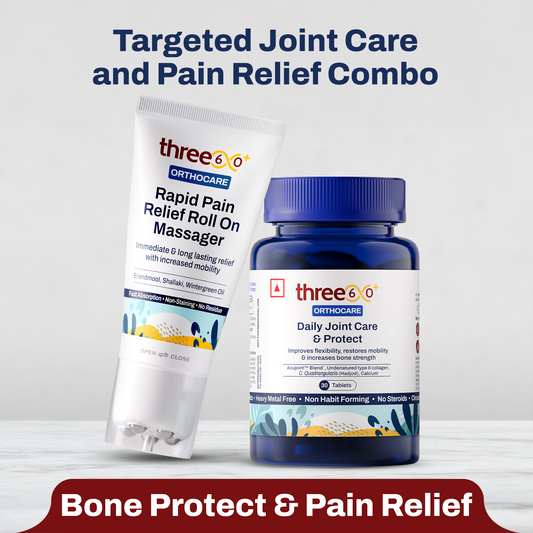 Daily Joint Care & Pain Relief Combo (Tablets+Roll On)