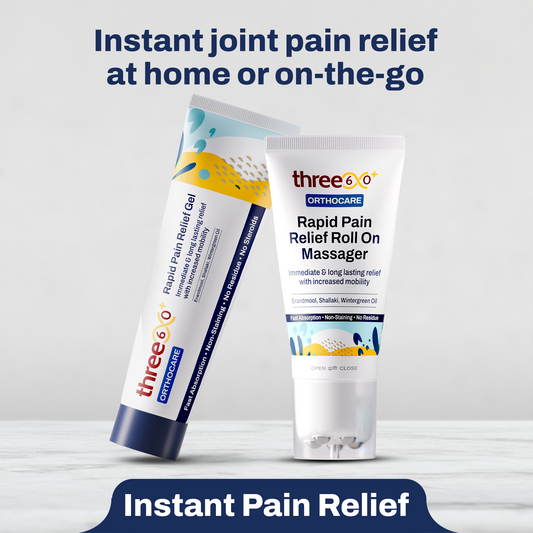 Rapid Pain Relief Combo (Gel+Massager)