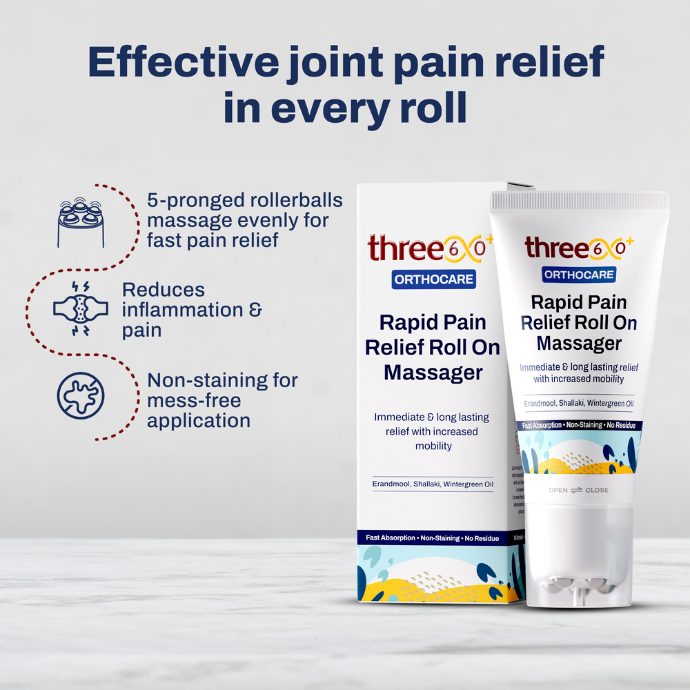 
                      
                        Rapid Pain Relief & Joint Mobility Combo (Tablets+Roll On)
                      
                    
