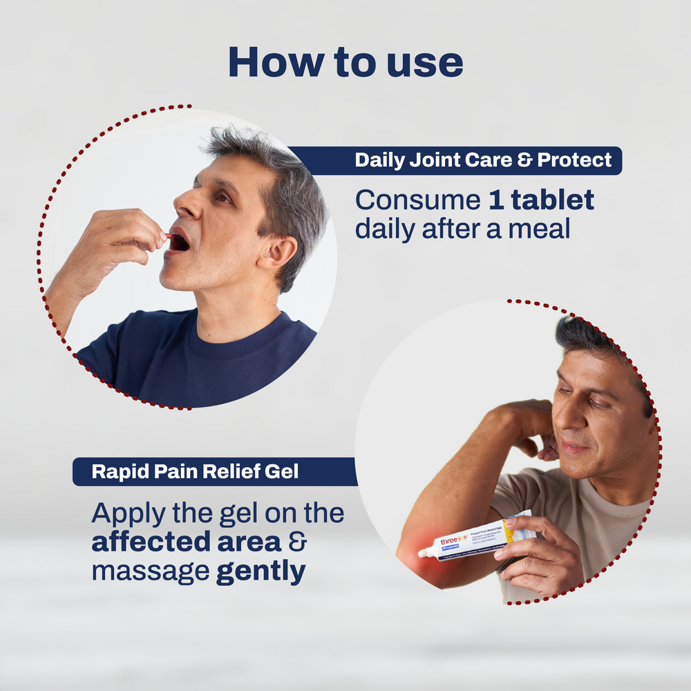 
                      
                        Daily Joint Care & Pain Relief Combo (Tablets+Gel)
                      
                    